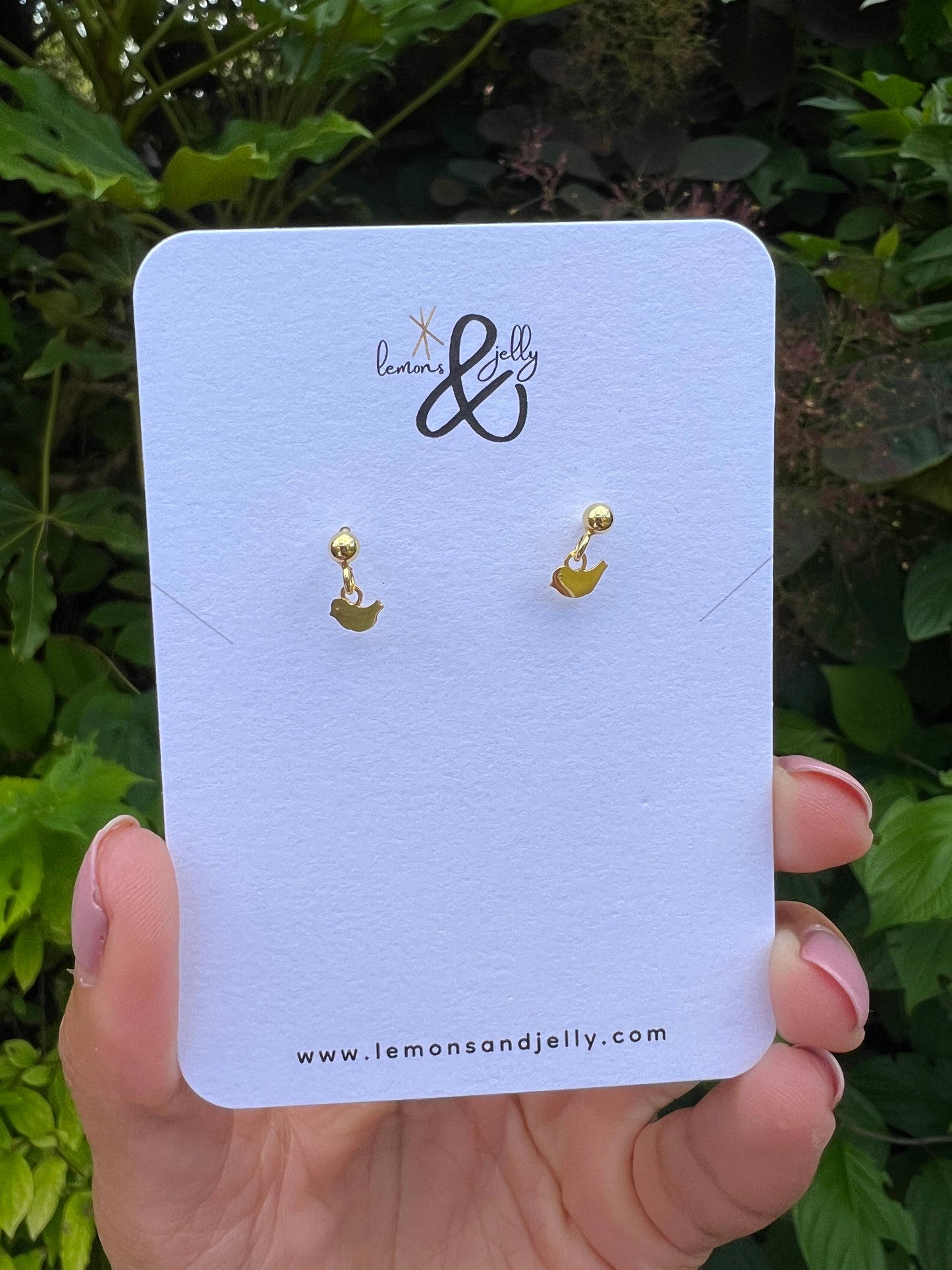 'Chirp' stud earrings