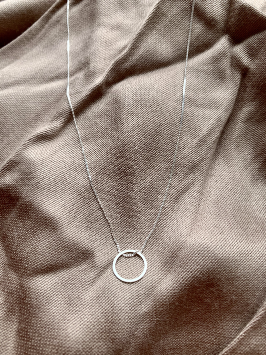 'Infinite' - sterling silver necklace