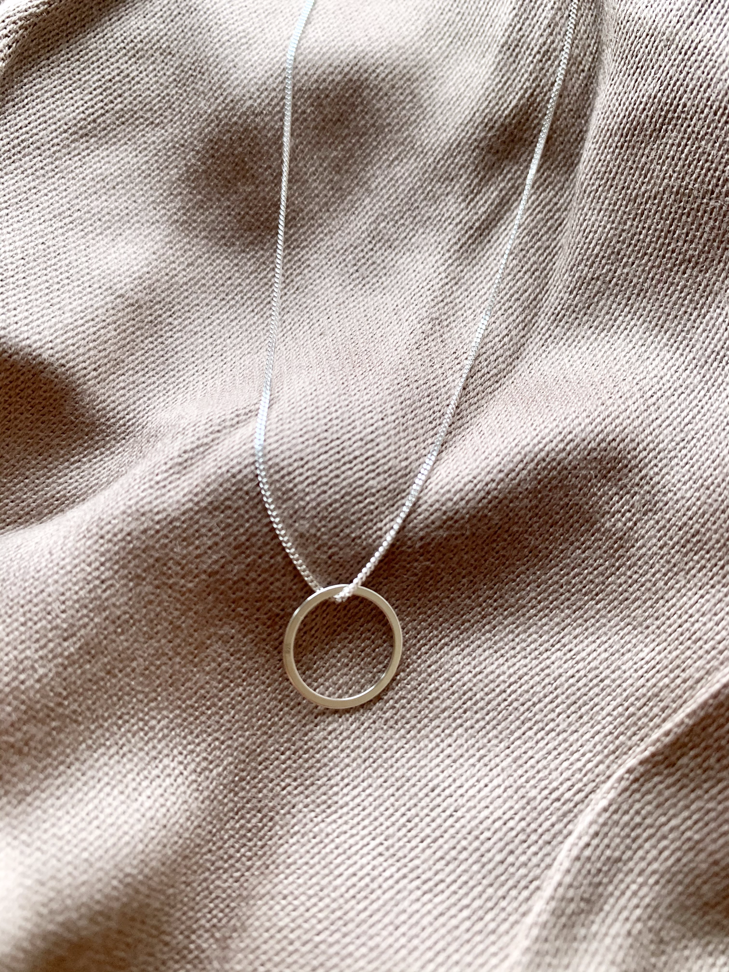 'Infinite' - sterling silver necklace