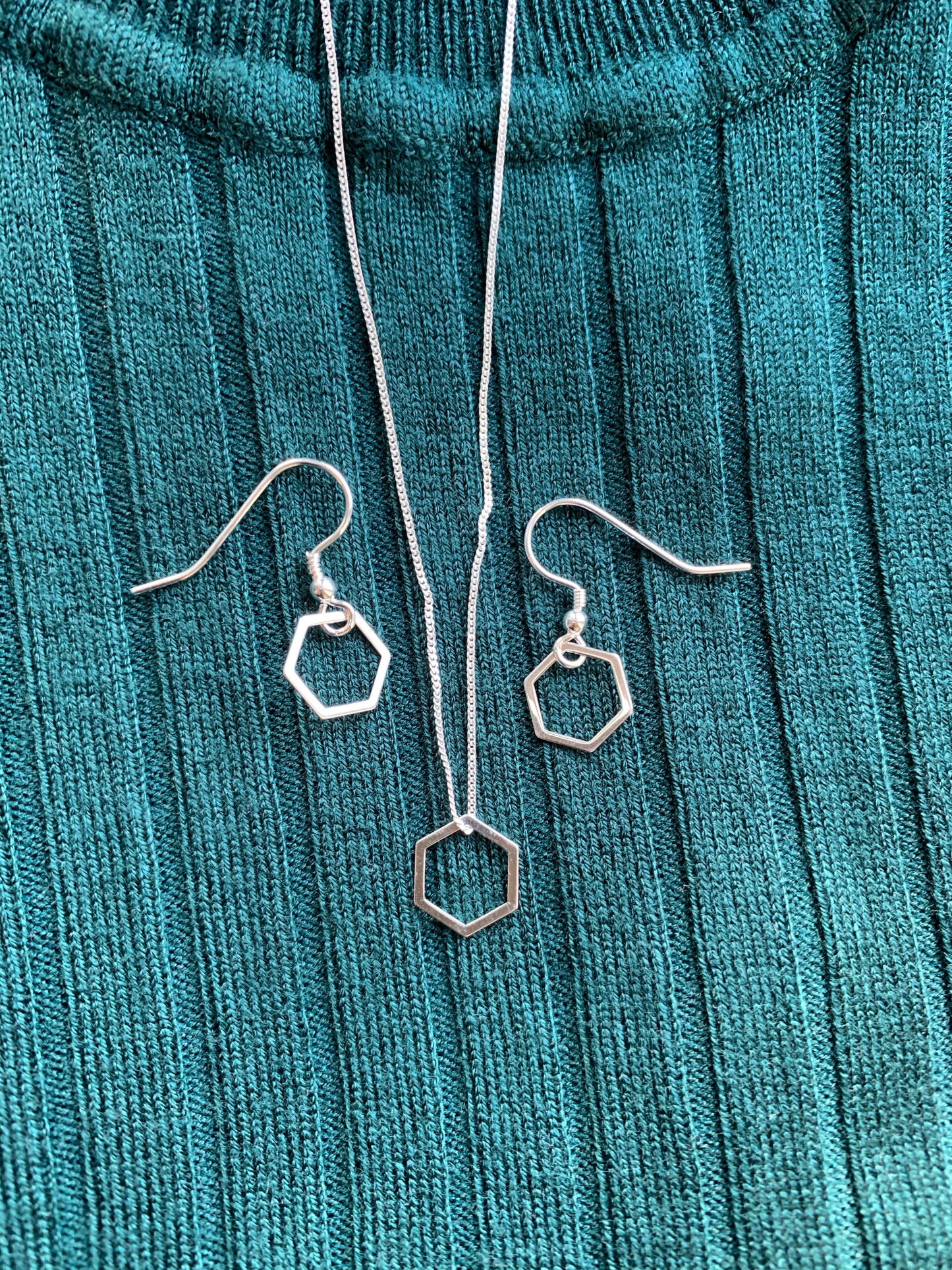 'Zephyr' - sterling silver earrings