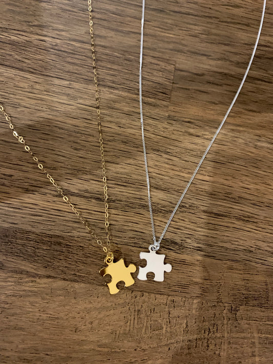 'Pieces of Me' - 9ct Gold necklace