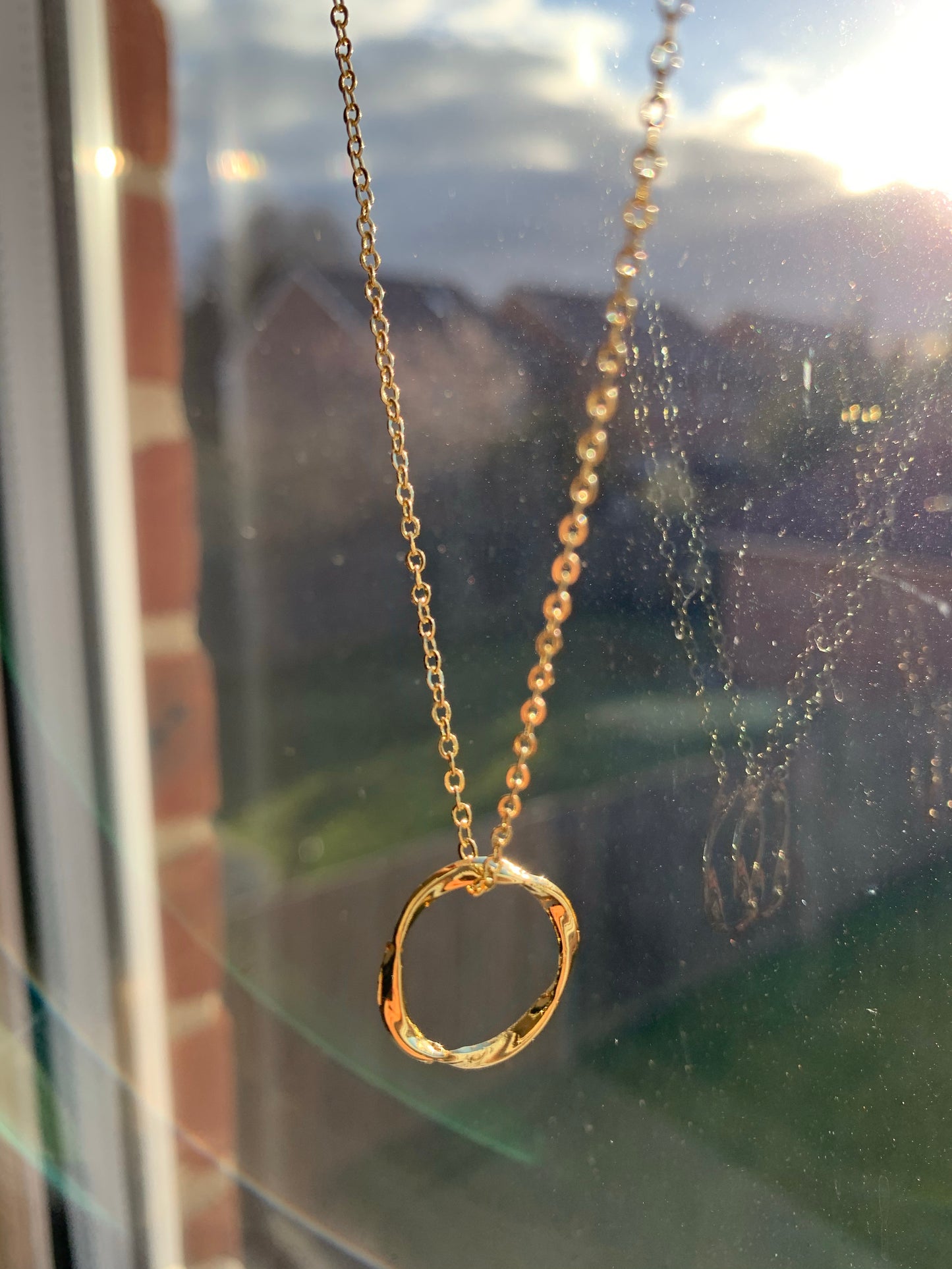 'Halcyon' - gold necklace